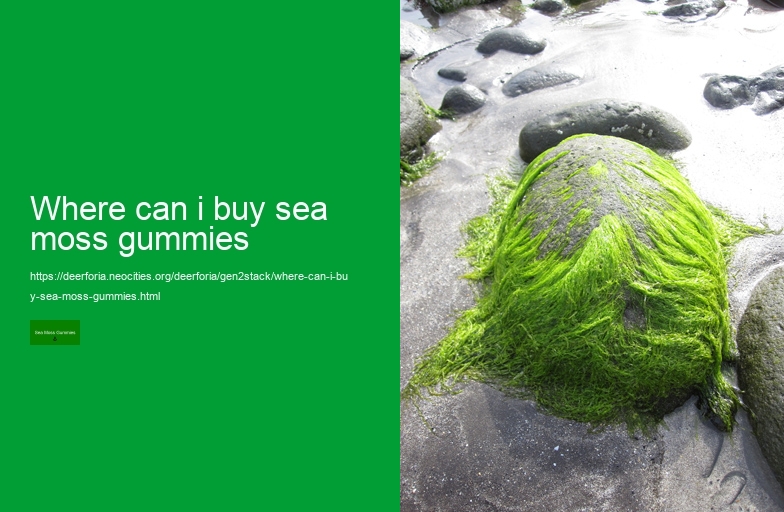 sea moss gummies reviews